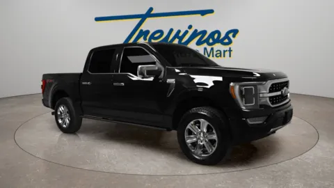 Black 2021 Ford F-150 Platinum for sale in McAllen, TX