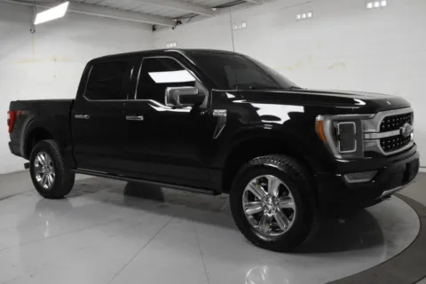 Black 2021 Ford F-150 Platinum for sale in McAllen, TX