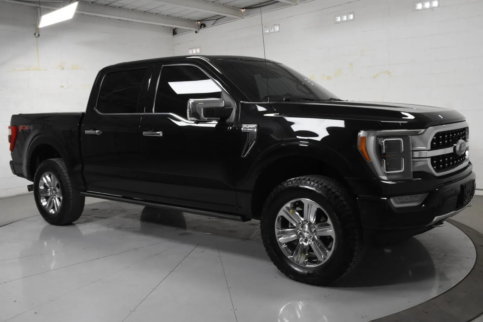 Black 2021 Ford F-150 Platinum for sale in McAllen, TX