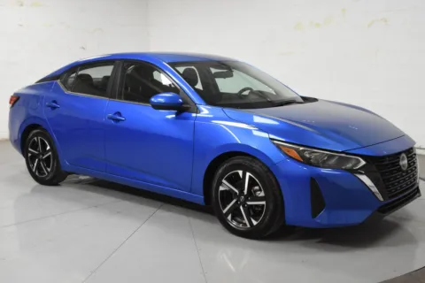 Blue 2024 Nissan Sentra SV for sale in McAllen, TX