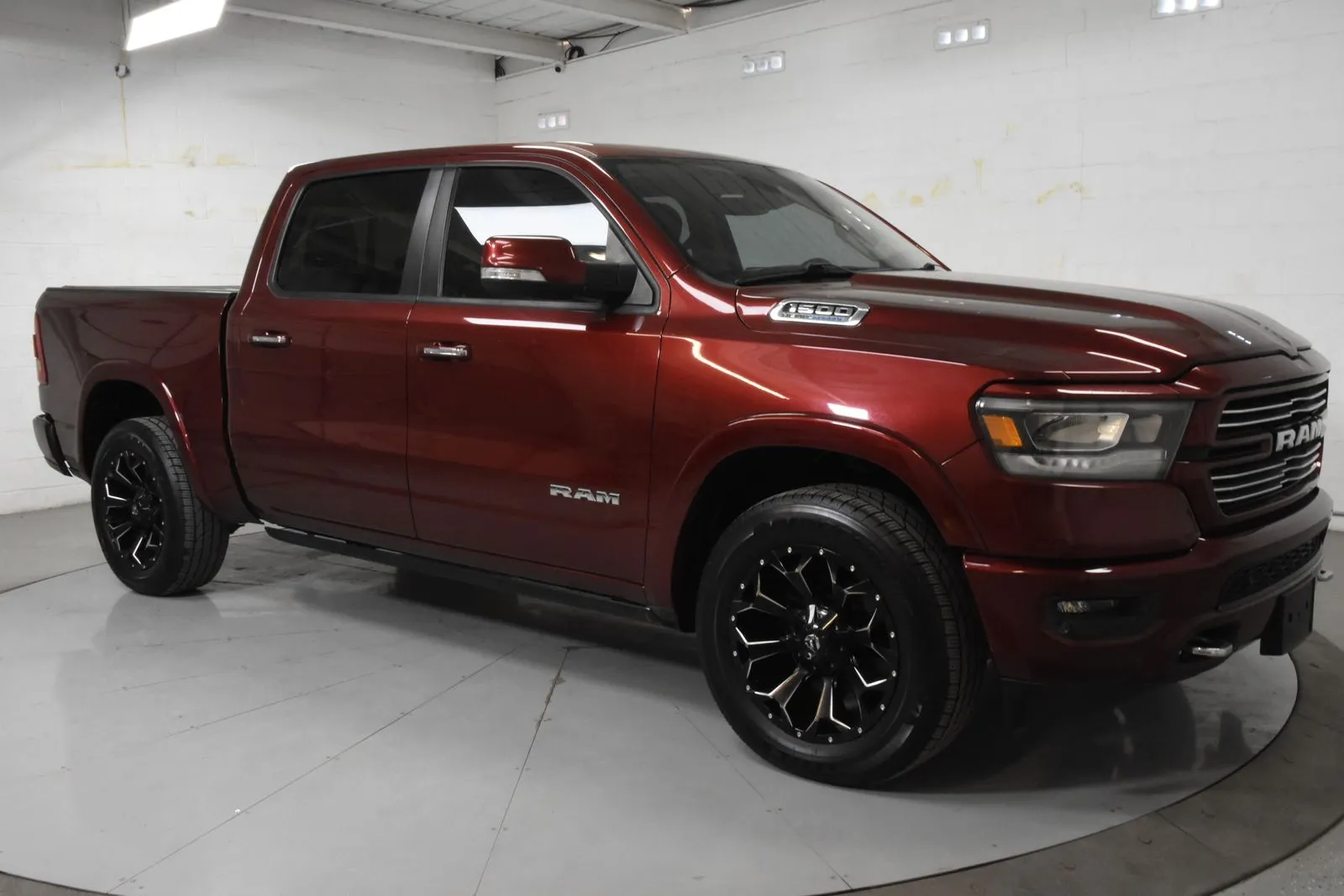Red 2021 Ram 1500 Laramie for sale in McAllen, TX