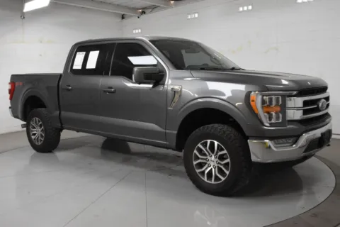 Gray 2022 Ford F-150 Lariat for sale in McAllen, TX