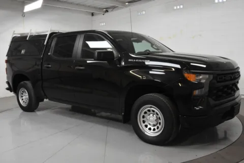 Black 2023 Chevrolet Silverado 1500 WT for sale in McAllen, TX