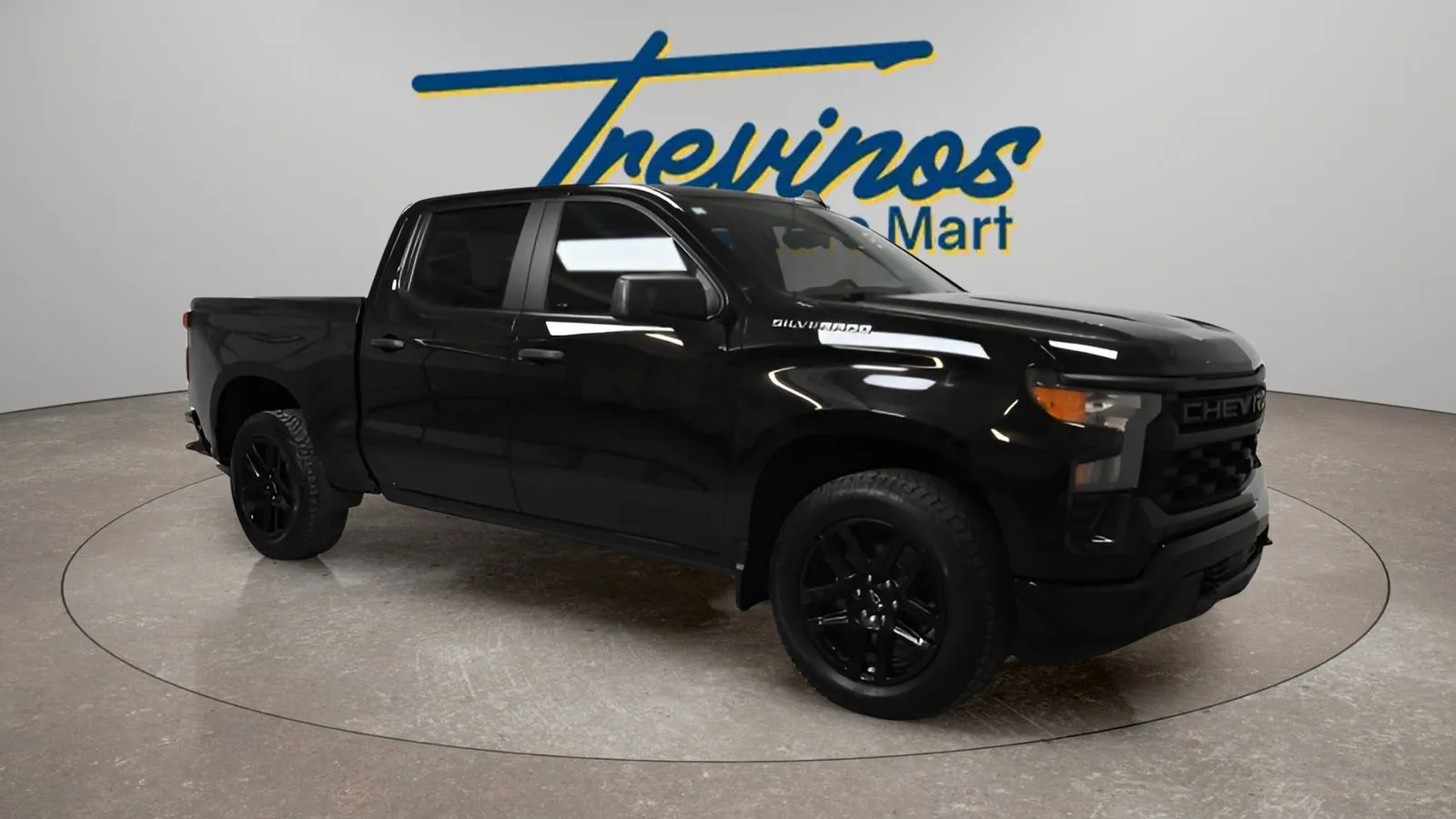 Black 2023 Chevrolet Silverado 1500 Custom for sale in McAllen, TX