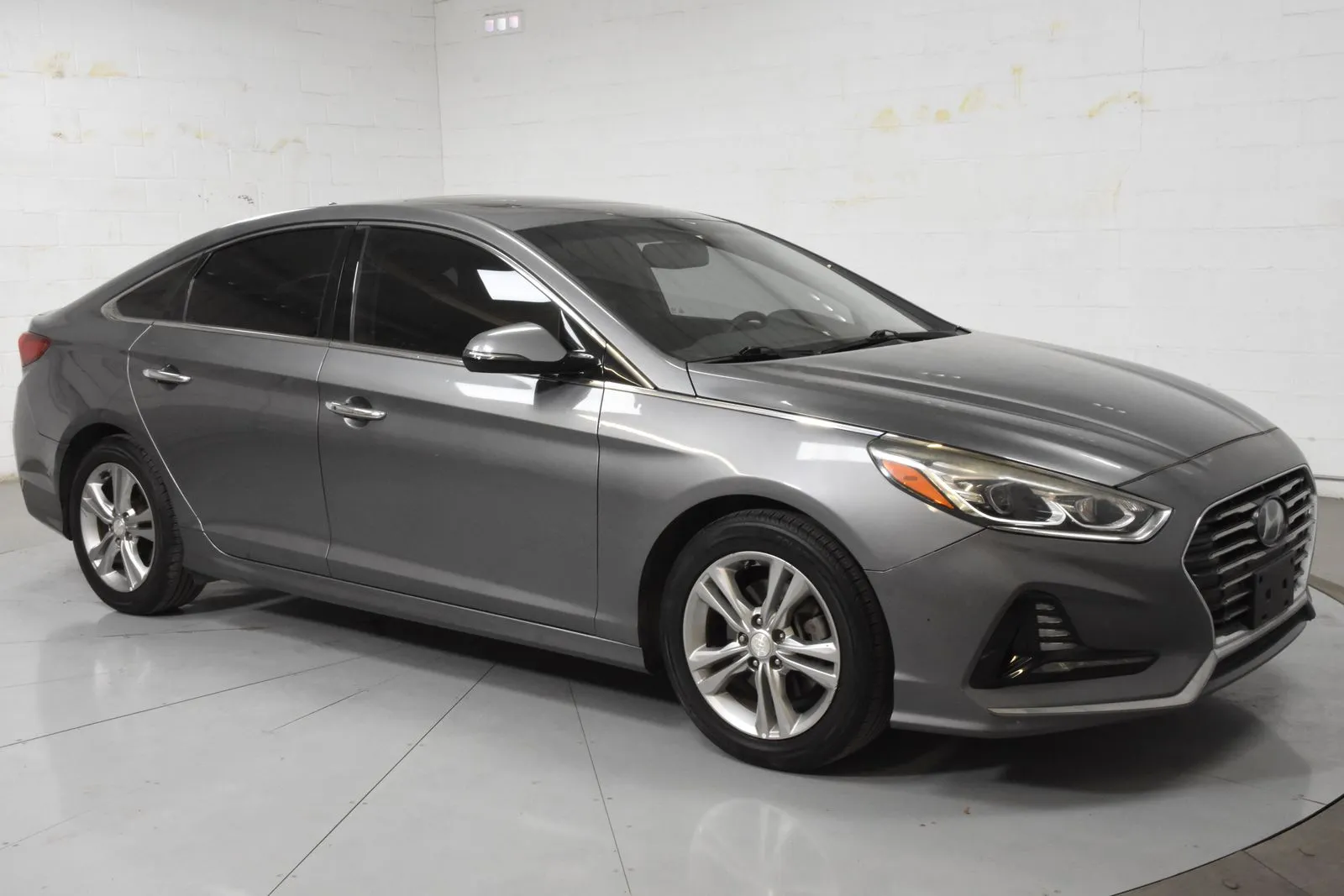 Gray 2018 Hyundai Sonata Limited for sale in McAllen, TX