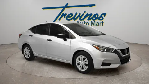 Silver 2021 Nissan Versa 1.6 S for sale in McAllen, TX