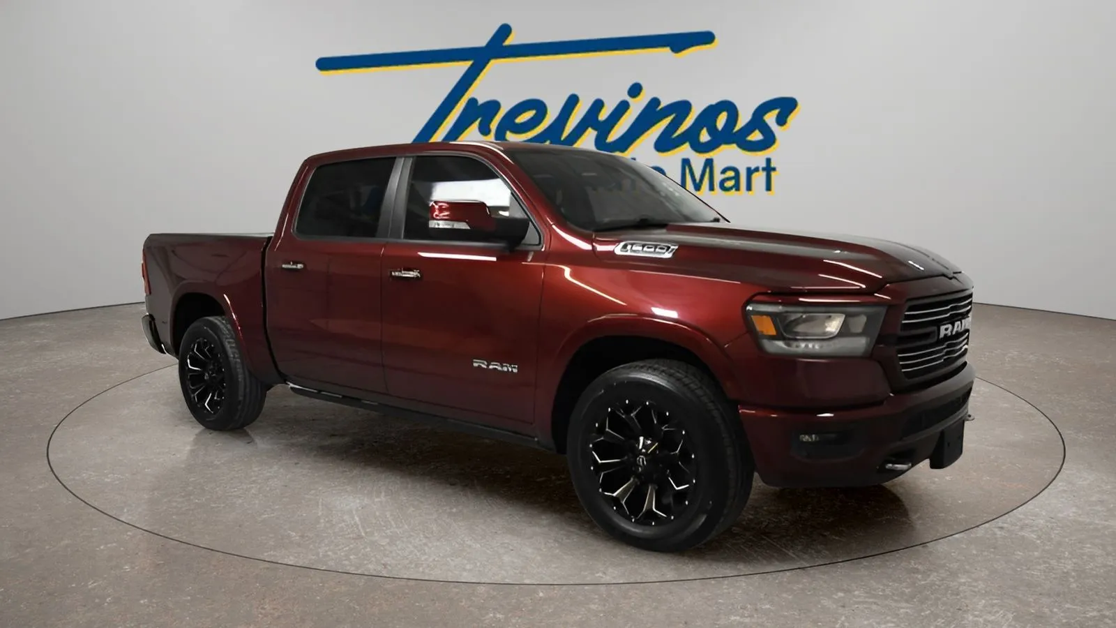 Red 2021 Ram 1500 Laramie for sale in McAllen, TX