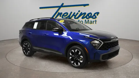 Blue 2024 Kia Sportage X-Line for sale in McAllen, TX