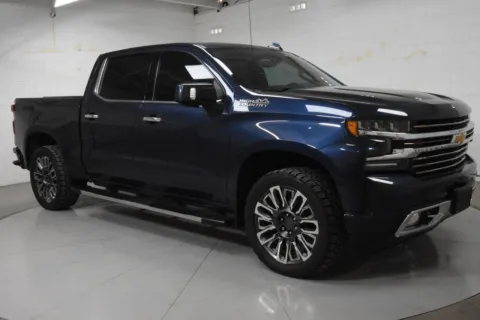 Blue 2022 Chevrolet Silverado 1500 LTD High Country for sale in McAllen, TX