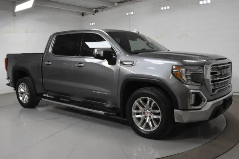 Gray 2021 GMC Sierra 1500 SLT for sale in McAllen, TX