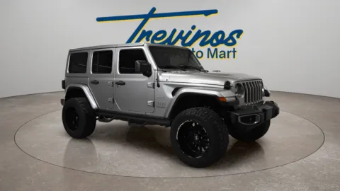 Silver 2019 Jeep Wrangler Unlimited Sahara for sale in McAllen, TX