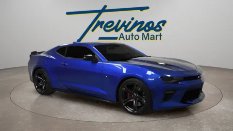Blue 2017 Chevrolet Camaro SS for sale in McAllen, TX