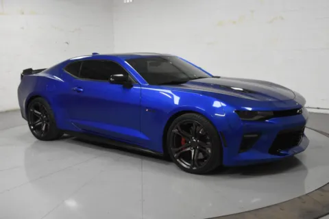 Blue 2017 Chevrolet Camaro SS for sale in McAllen, TX