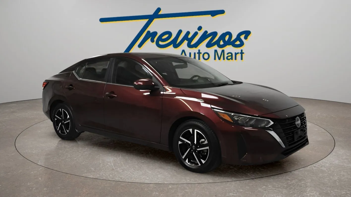 Red 2024 Nissan Sentra SV for sale in McAllen, TX