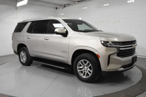 Beige 2021 Chevrolet Tahoe LT for sale in McAllen, TX