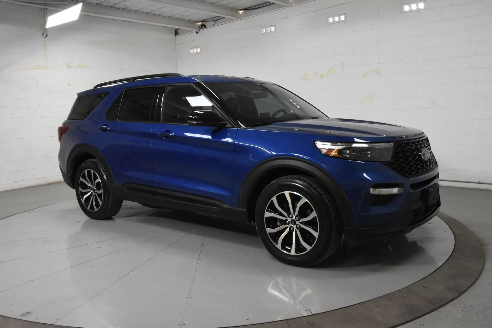 Blue 2021 Ford Explorer ST for sale in McAllen, TX
