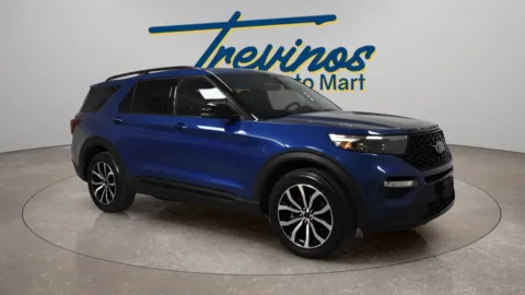 Blue 2021 Ford Explorer ST for sale in McAllen, TX