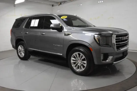 Silver 2021 GMC Yukon SLT for sale in McAllen, TX