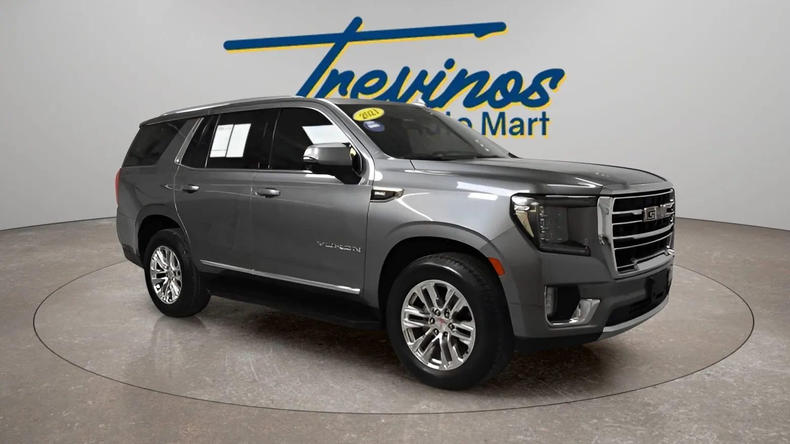 Silver 2021 GMC Yukon SLT for sale in McAllen, TX