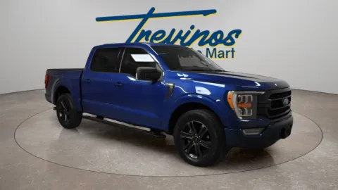 Blue 2022 Ford F-150 XLT for sale in McAllen, TX