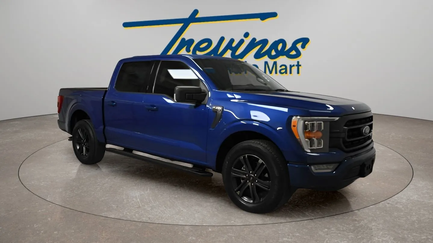 Blue 2022 Ford F-150 XLT for sale in McAllen, TX
