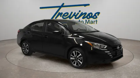 Black 2025 Nissan Versa 1.6 SV for sale in McAllen, TX