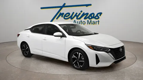 White 2024 Nissan Sentra SV for sale in McAllen, TX