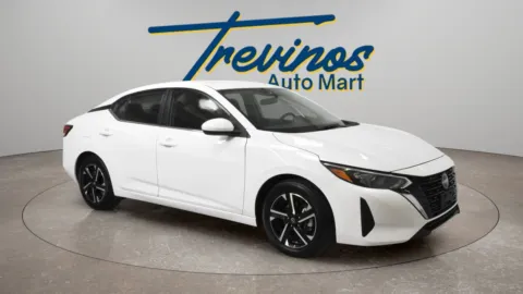 White 2025 Nissan Sentra SV for sale in McAllen, TX