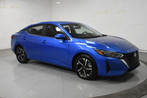 Blue 2024 Nissan Sentra SV for sale in McAllen, TX