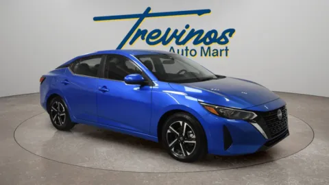 Blue 2024 Nissan Sentra SV for sale in McAllen, TX
