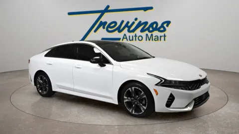 White 2021 Kia K5 EX for sale in McAllen, TX