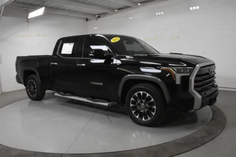 Black 2023 Toyota Tundra Hybrid Limited for sale in McAllen, TX