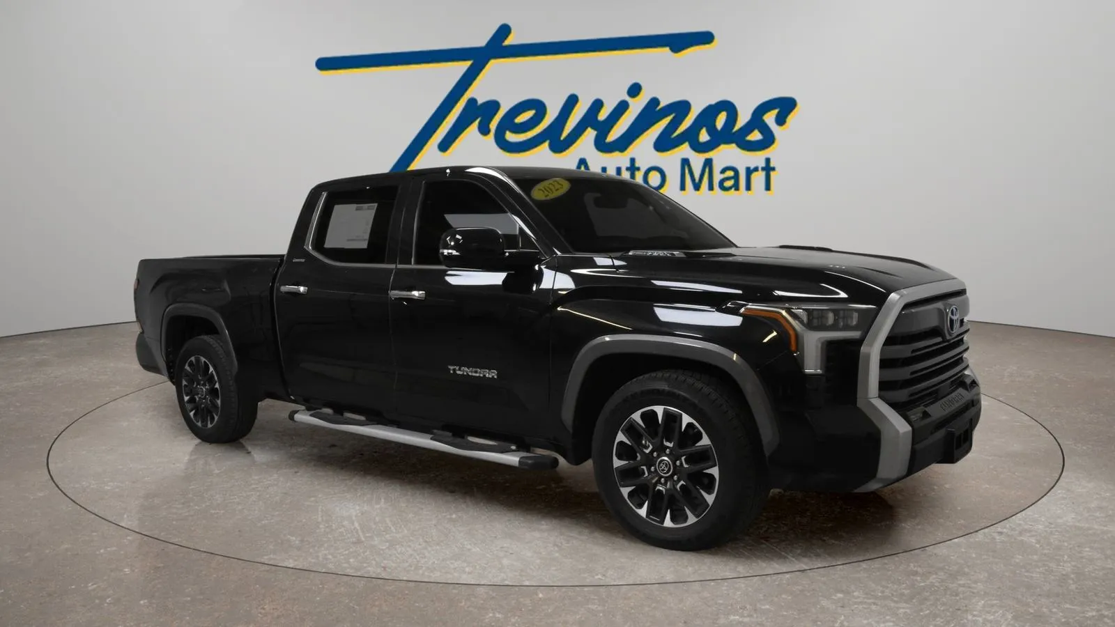 Black 2023 Toyota Tundra Hybrid Limited for sale in McAllen, TX