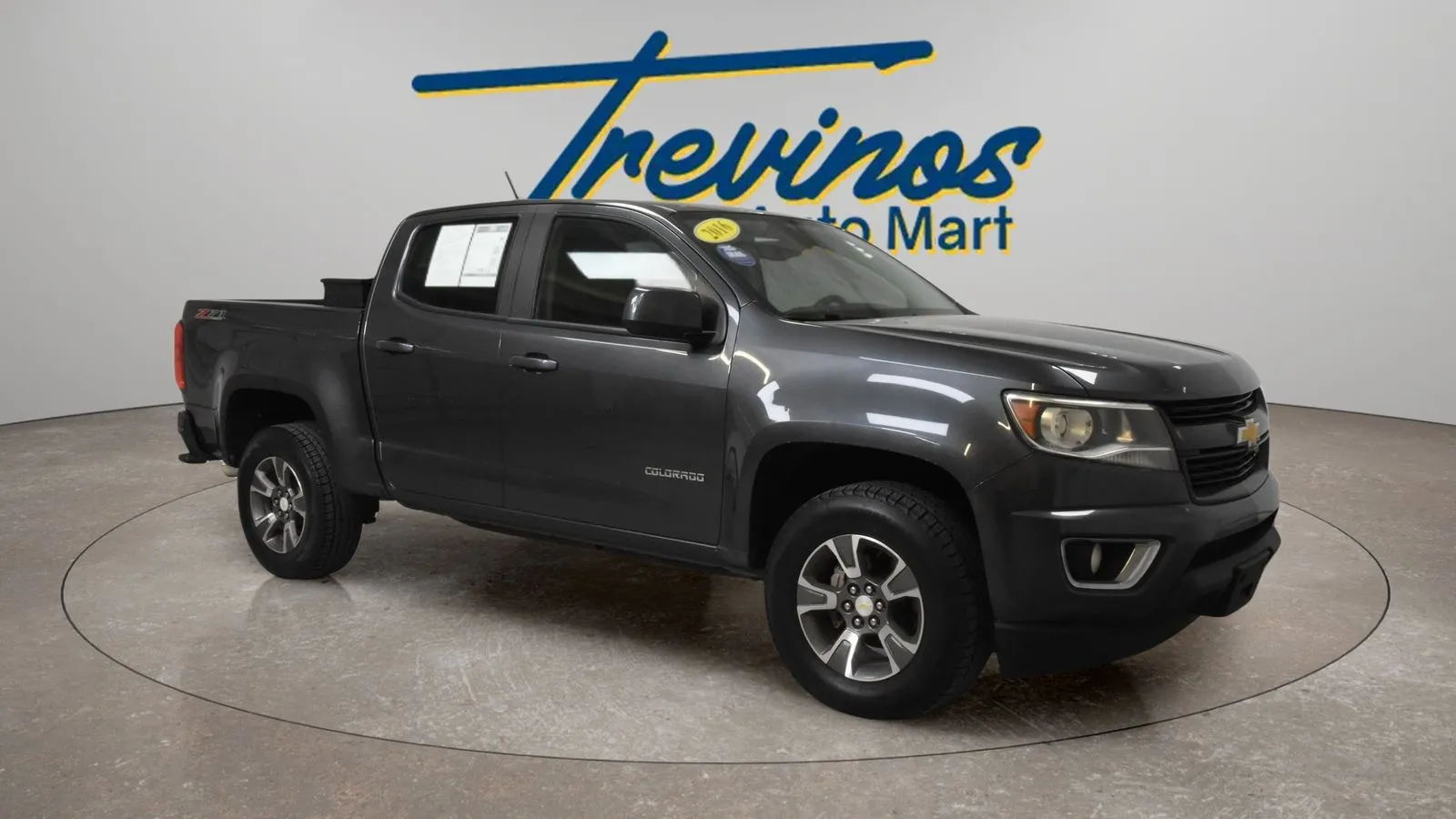 Gray 2016 Chevrolet Colorado Z71 for sale in McAllen, TX