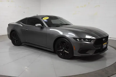 Gray 2024 Ford Mustang EcoBoost Premium for sale in McAllen, TX