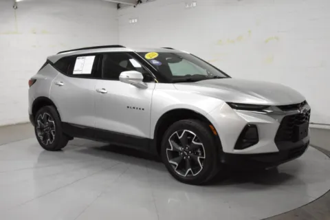 Silver 2022 Chevrolet Blazer RS for sale in McAllen, TX
