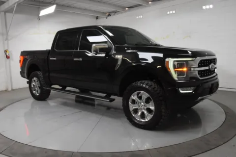 Black 2022 Ford F-150 Platinum for sale in McAllen, TX