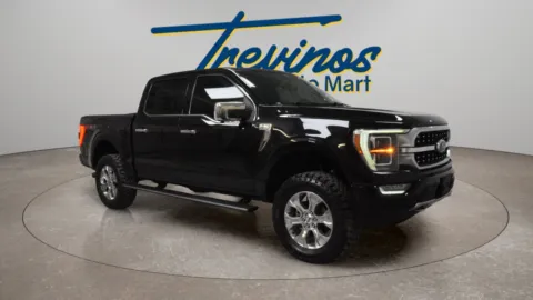 Black 2022 Ford F-150 Platinum for sale in McAllen, TX
