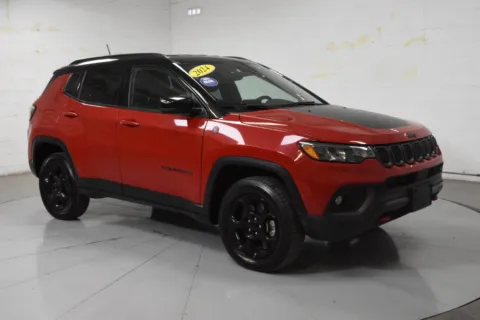 Red 2024 Jeep Compass Trailhawk for sale in McAllen, TX