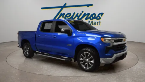 Blue 2022 Chevrolet Silverado 1500 LT for sale in McAllen, TX