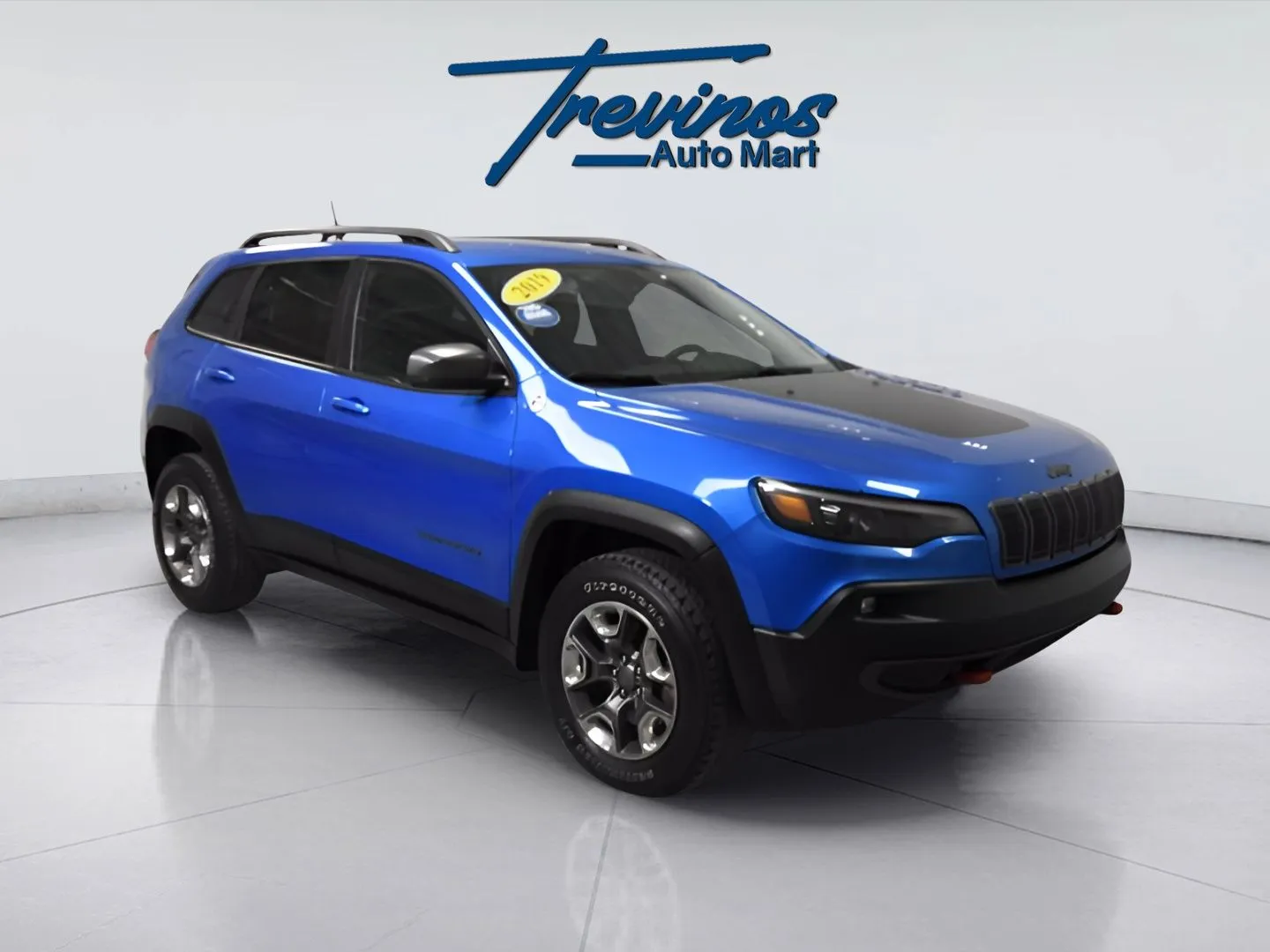 Blue 2019 Jeep Cherokee Trailhawk for sale in McAllen, TX