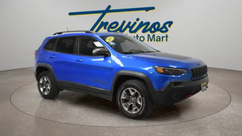 Blue 2019 Jeep Cherokee Trailhawk for sale in McAllen, TX