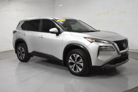 Silver 2022 Nissan Rogue SV for sale in McAllen, TX