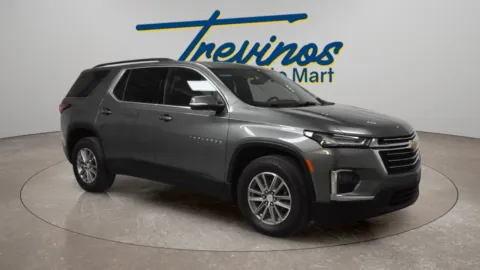 Silver 2023 Chevrolet Traverse LT for sale in McAllen, TX