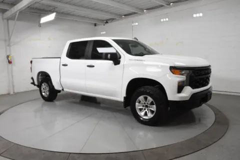 White 2023 Chevrolet Silverado 1500 WT for sale in McAllen, TX
