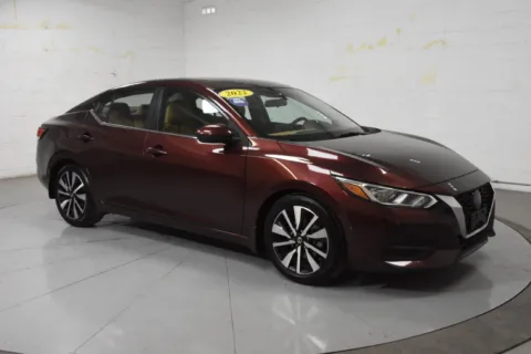 Red 2022 Nissan Sentra SV for sale in McAllen, TX