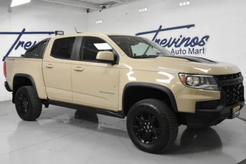 Beige 2021 Chevrolet Colorado ZR2 for sale in McAllen, TX