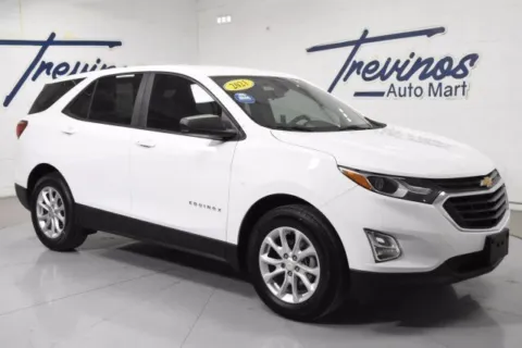 White 2021 Chevrolet Equinox LS for sale in McAllen, TX