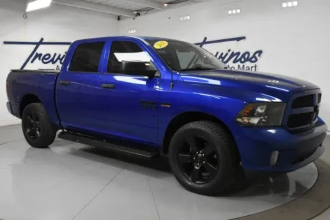 Blue 2018 Ram 1500 Express for sale in McAllen, TX
