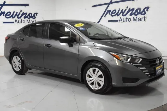 Gray 2024 Nissan Versa 1.6 S for sale in McAllen, TX